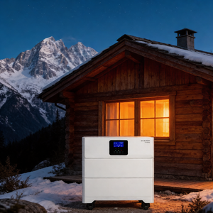 Batterie LiFePO4 51,2 V 5 kWh 100 Ah pour système solaire, stockage d'énergie domestique hybride, chargeur solaire, empilable, montage en rack - Product Image 5