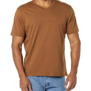 ราคาขายส่ง เสื้อยืดคอกลมแขนสั้นผู้ชายแบบใหม่ ระบายอากาศได้ดี แห้งเร็ว พร้อมออกแบบและเลือกสีได้ตามต้องการ - Product Image 1