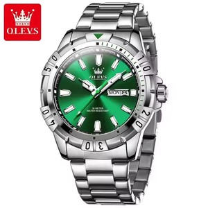 5560 Hot Selling Styles Oem Custom logo Odm Stainless Steel <b>Waterproof</b> Luminous Calendar Quartz <b>Watch</b> for <b>Man</b> - Product Image 6