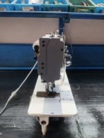 Machine à coudre industrielle Britex BR-20628D, robuste, à alimentation composée, entraînement direct, point noué.