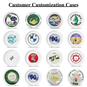 Factory Custom Logo PE Flying Disc Circular Disc With Logo <b>Blank</b> Plastic <b>Pet</b> Golf Dog Flying Saucer Flying Disc - Product Image 5