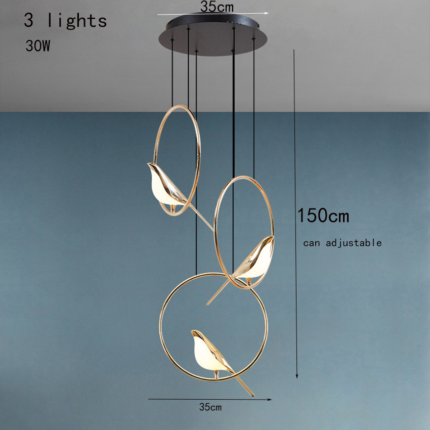 3 lights korean gold (A)