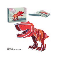 Raksasa 3D Pemadam Kebakaran Karton Puzzle + Buku untuk Anak-anak DIY Mainan Pasokan Kualitas Tinggi dan Sampel Gratis