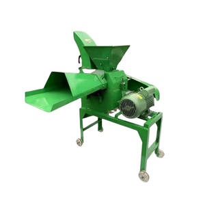 Machine électrique multifonctionnelle pour la transformation des aliments, broyeur de paille et coupe-fourrage pour aliments secs et humides pour porcs et bovins avec moteur intégré - Product Image 6