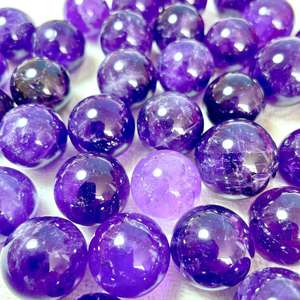 Artisanat en cristal naturel, pierre de cristal de guérison, sphère d'améthyste de haute qualité pour la décoration de la maison - Product Image 4