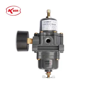 Américain d'origine Nouveau 1/4NPT 67CFR-237 interface stabilizefilter pression réduire filtre régulateur Fisher valve