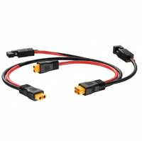 Cable Adaptador Premium de Panel Solar MC4 a XT60i de 10AWG con Pin de Señal para la Serie EcoFlow DELTA, 30A Máx.