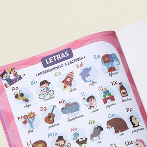 Serie carina spagnolo Gradditi libro da colorare per bambini disegno educativo per bambini - Product Image 3
