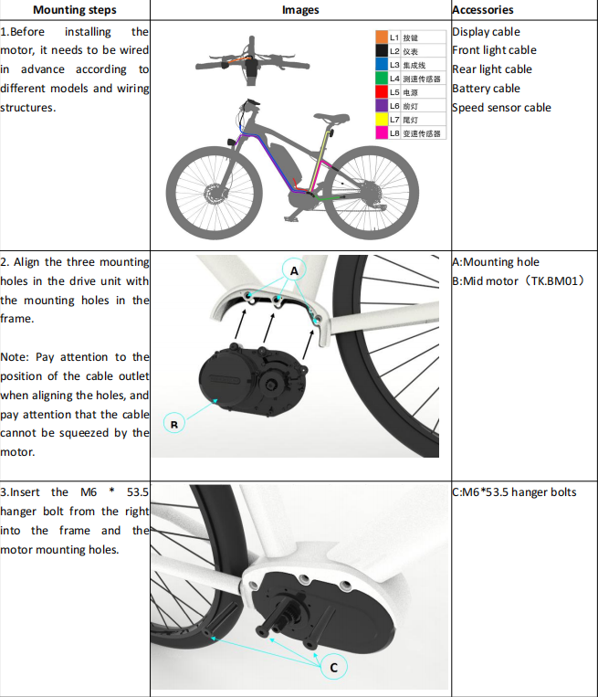 36V 48V Electric Bicycle Mid Drive Motor E Bike Mid Drive Motor