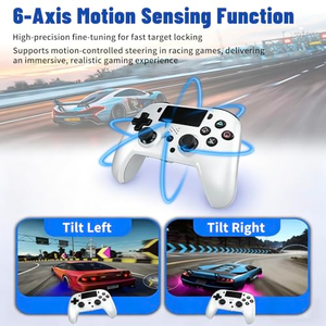 Clearance Sale P4 Wired <b>Game</b> <b>Controller</b> Compatible with PC Android TV Box and Mobile <b>Phone</b> with Dual Vibration Split Wired - Product Image 5