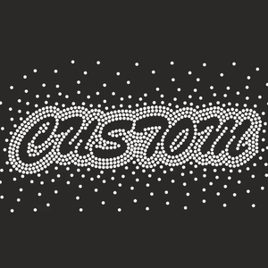 Diseño personalizado <span class=keywords><strong>de</strong></span> letras y palabras Iron-On Rhinestone Transfer Hotfix Crystal Diseño <span class=keywords><strong>de</strong></span> logotipo personalizado para sudaderas con capucha - Product Image 1