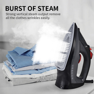 Appareils d'entretien des vêtements 2200W Vapor Big Water Tank fer à repasser sans fil avec contrô<span class=keywords><strong>le</strong></span> de température, presse à vapeur électrique pour vêtements - Product Image 3