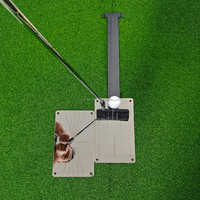 Set Cermin Latihan Golf SwingPerfect 3-Piece, Baja, Dua Sisi, Alat Bantu Latihan, Cermin Bahu, Serat Karbon, Alat Bantu Penyelarasan T-Tool
