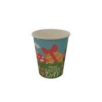 Gobelets et assiettes jetables en papier imprimé personnalisé décoratif pour fête de Pâques
