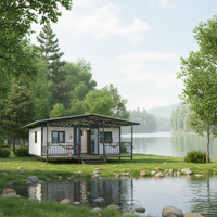 Maison préfabriquée modulaire de luxe sur mesure, conteneur d'expédition, hôtel, villa, salle de sport, cuisine contemporaine respirante en acier