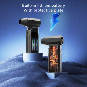 Soplador de Aire Eléctrico Inalámbrico Portátil, Mini Soplador <span class=keywords><strong>para</strong></span> Limpieza de PC y Automóviles, Secador de Mano - Product Image 4