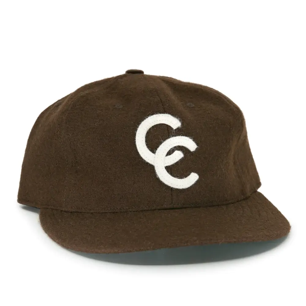 Özel düz ağız 6 panel kahverengi akın yama logo 100 avustralya yün keçe snapback şapka kap