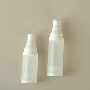 Manufacturers supply skin care products Press pp airless frosted spray bottle Toner Spray bottle portable lotion bottle