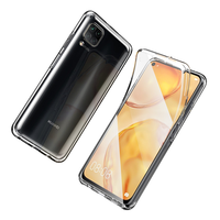 Protection d'écran 360° + coque de téléphone en TPU pour iPhone, film protecteur pour Samsung, coque de protection pour Xiaomi