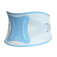 Ceinture de massage lombaire portable avec chaleur et vibrations, batterie rechargeable 8000 mAh pour les voyages