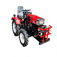 Mini tracteur électrique à quatre roues de 18 ch, cultivateur, export, petit condenseur, tracteur 4x4 avec accessoires, moteur, transmission par engrenages