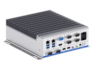 PC Box Industri Modular Tanpa Kipas, Intel Generasi ke-6-11 Core, 6 COM 2 LAN, Ekspansi Dual Mini PCIe