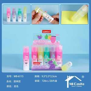 Weibo Glue Stick 13g Solid Pva For School Office Use - Product Image 3