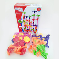 Usine vente directe jouets éducatifs balle bricolage labyrinthe boule glisser marbre course blocs de construction balles piste marbre fonctionne