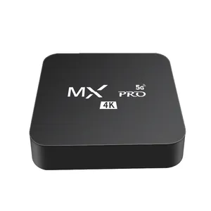 MXG pro 4K S905W RK3229 RK3228A S905L H313 Android 7.1 / 9.0 IPTV TV kutusu 5G wifi 2GB 16GB MX PRO akıllı TV kutusu desteği OEM/ODM