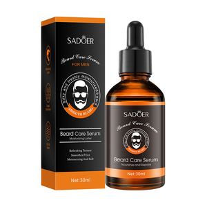 SADOER Cera Biologica Vegana per la Cura della Barba con Vitamina C e Acido Ialuronico, Profumo Fresco per Idratazione della Pelle Maschile e Crescita della Barba - Product Image 3