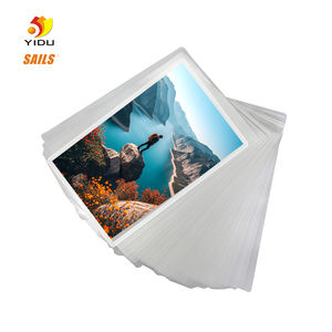 Pochette de plastification personnalisée brillante 4''x6'' Film mat 80mic Pochettes de plastification A6 Carte de visite Feuilles de plastification thermique pour photos Film - Product Image 1