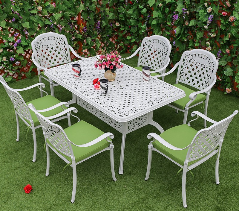 6 sillas diagonales + mesa rectangular diagonal de 150*90CM