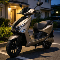 Scooter électrique à 2 roues CKD SKD 12 pouces, moto électrique 1100/1300W, vitesse 60 km/h, cyclomoteur électrique personnalisé pour adultes