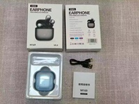 Auriculares Inalámbricos con Clip para Oreja M169 2026, Sonido Hi-Fi BTV 6.0, Batería de 15 Horas de Duración, Auriculares TWS para Viajes, Juegos y Deportes