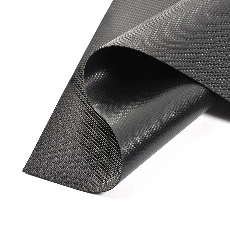 New Style High Anti-slip Quality Pvc Coated Tarpaulin Fabric Tarpaulin Roll Diamond Embossed Fabric for Boats Anti-slip