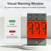 Dispositif de protection contre les surtensions CC 500V 600V 1000V 20kA/40kA, parafoudre solaire photovoltaïque de type 2 SPD certifié CE pour système photovoltaïque