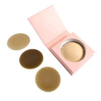 Couvre-mamelon en silicone invisible réutilisable auto-adhésif poitrine poitrine soutien-gorge Pasties tapis autocollants accessoires ascenseur pour femme