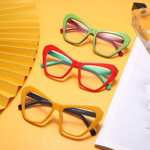 <span class=keywords><strong>Gafas</strong></span> <span class=keywords><strong>de</strong></span> ojo <span class=keywords><strong>de</strong></span> gato para mujer, montura <span class=keywords><strong>de</strong></span> <span class=keywords><strong>gafas</strong></span> con luz azul, Protector <span class=keywords><strong>de</strong></span> pantalla, monturas ópticas, lentes transparentes - Product Image 3