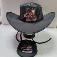 Sombrero Plegable Promocional Ranguo para Niños, Diseño de Mezclilla de Poliéster 190D, Logotipo Personalizado para Viajes y Regalos Corporativos