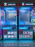Machine à griffes à monnayeur pour jouets Lucky Capsule, jeu d'arcade à tombée de balles et de récompenses, distributeur de boîtes surprises pour centres commerciaux, parcs de loisirs et parcs d'attractions