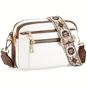 RTS Bulk Mixed Order Women's Lady Trendy PU Leather Crossbody <b>Purse</b> Zipper Closure Adjustable Shoulder Strap <b>Small</b> Capacity - Product Image 2