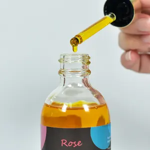 Aceite esencial de Rosa 100% Aceite de Rosa orgánico puro para difusor, perfume, masaje, aroma, Baño