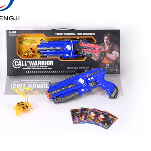 Cool en plastique cible jeu tir combat pistolet jouet électrique <span class=keywords><strong>araignée</strong></span> espace Blaster infrarouge Laser jouet pistolet pistolet - Product Image 3