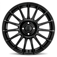 17-18 Zoll OZ Superturismo GT 5x112 5x120 Geschmiedete Konkave Felgen in Glänzend Schwarz für VW GTI MK5
