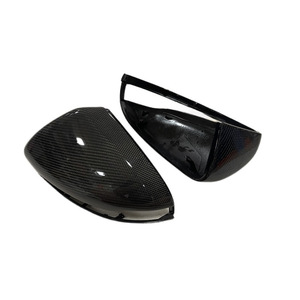 Coques de rétroviseurs en fibre de carbone Xingbaiwang pour Mercedes-Benz Classe C, Classe E, GLC, CLS, ensemble complet, remplacement décoratif - Product Image 1