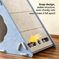 Lit pour chat en feutre écologique en gros, griffoir pour chat en feutre