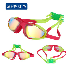 Gafas de Natación con Lentes de Policarbonato Electrochapadas Antivaho, Universales para Adultos, Modelo YJ-17 - Product Image 3