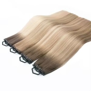 Extensions de cheveux russes Genius Weft à cuticules alignées, double épaisseur - Product Image 2