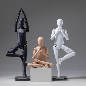 Modelo de Robot Infantil de FRP con Articulaciones Móviles, Soporte de Exhibición de Ropa para Hombre y Mujer con IA - Product Image 2