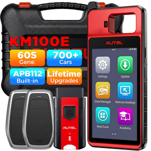 Kit Générateur de Clés Universel Autel MaxiIM KM100 KM100E KM100X KM 100 avec Lecture, Écriture, Clonage de Transpondeur et Outil de Renouvellement d'Immobilisation - Product Image 3